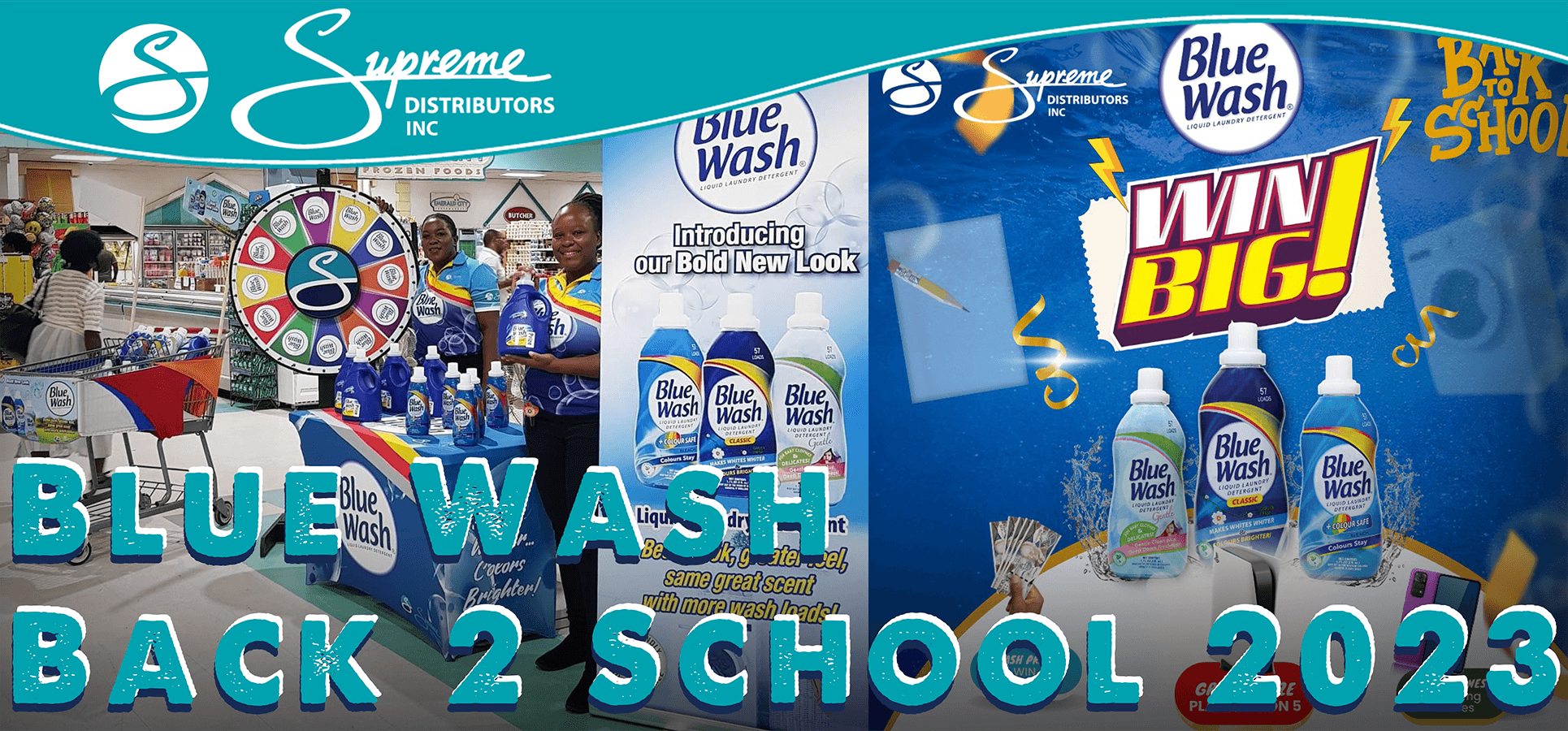 Blue Wash Back 2 School 2023